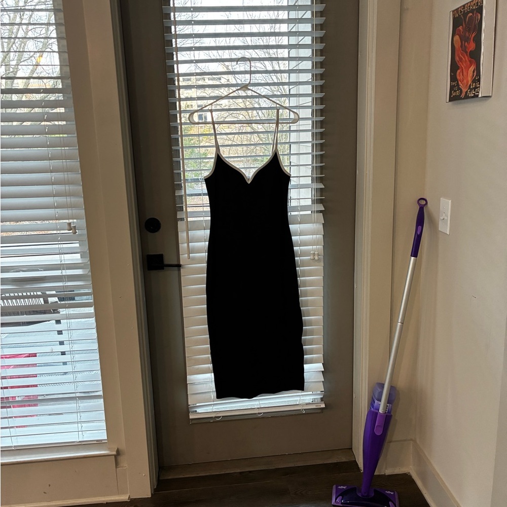 Black Spaghetti Strap Dress